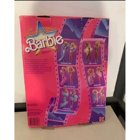 1988 Barbie SuperStar Fashion Circus Star  #3308 Super Star‎ Vintage NEW - Picture 5 of 5